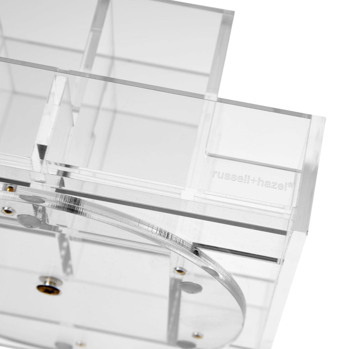 Russell+Hazel Acrylic Carousel Rotating Desk Organizer - view 4