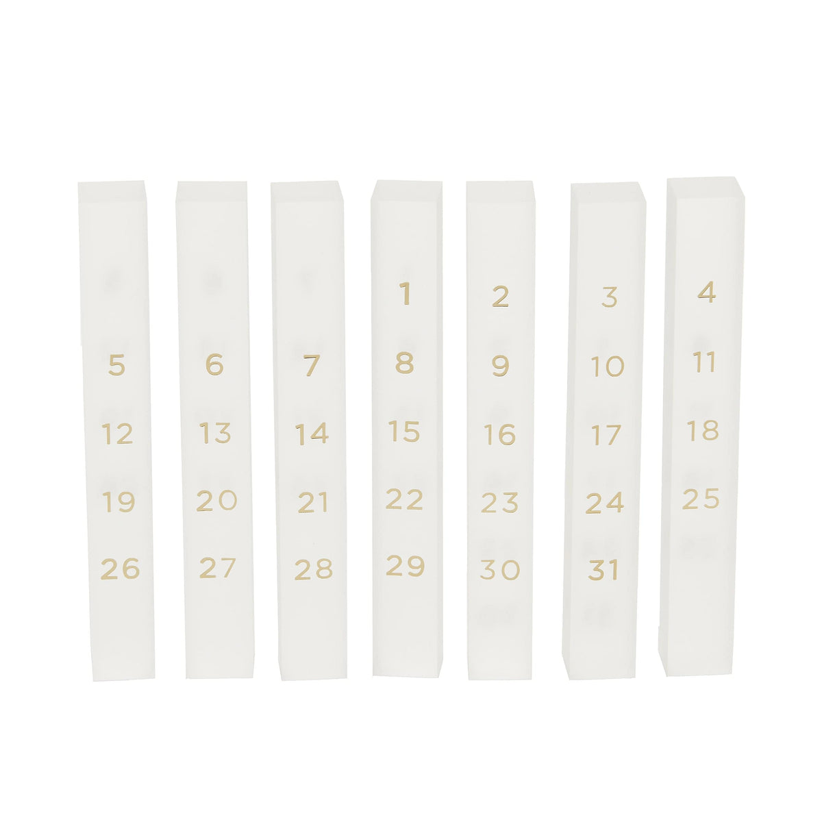 Russell+Hazel Acrylic Perpetual Calendar and Pen Holder - view 4