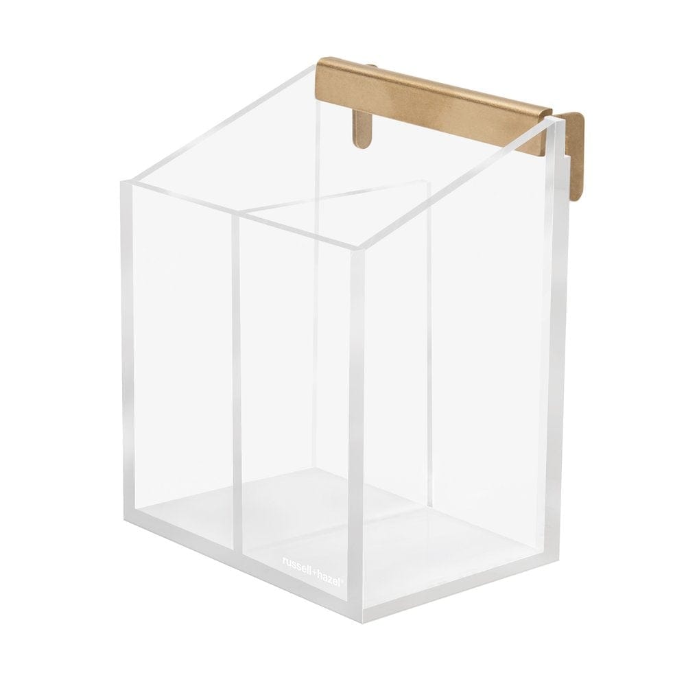 Russell+Hazel Acrylic Wall Pencil Bloc Pen Holder